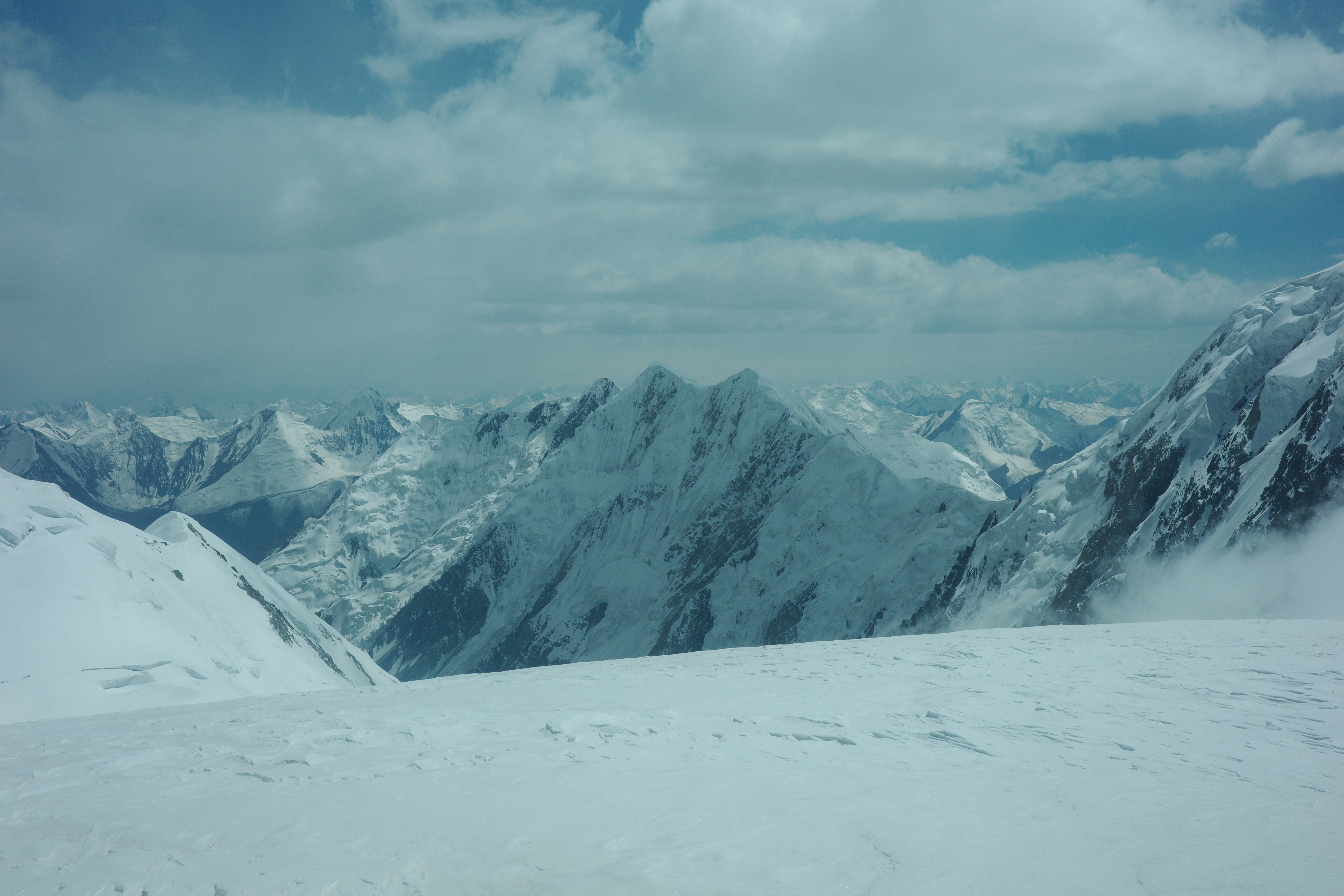 south side of Lenin from Razdelnaya Peak